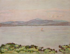 O Golfo entre La Napoule e São Rafael de Pierre Bonnard