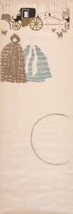 Passeio das Enfermeiras, Friso de Carruagens, 1895. de Pierre Bonnard