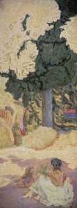 No Mediterrâneo (tríptico), 1911 de Pierre Bonnard