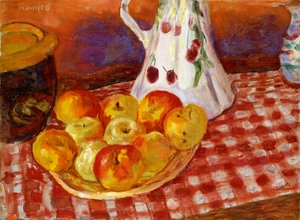 Maçãs Vermelhas e Amarelas de Pierre Bonnard