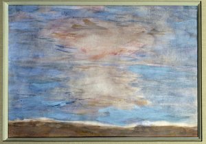 Sky and Sea Painting by Pierre Bonnard (1867-1947) Século 20 Coleção particular de Pierre Bonnard