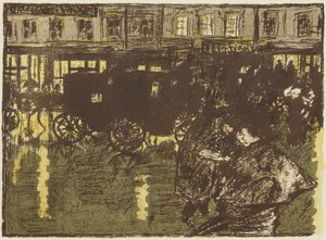 Alguns Aspectos da Vida em Paris de Pierre Bonnard