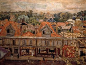Rua em Arcachon. 1930 (óleo sobre tela) de Pierre Bonnard