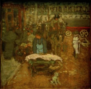 Na avenida de Pierre Bonnard