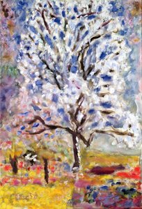 A amendoeira em flor, 1947