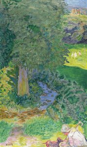 O fluxo, c.1916 de Pierre Bonnard
