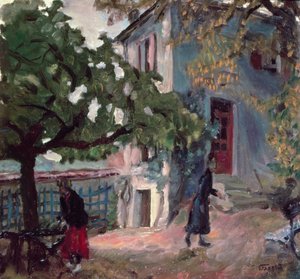 O terraço de Pierre Bonnard
