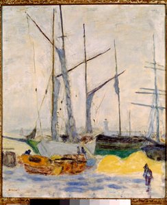 O porto de Cannes de Pierre Bonnard