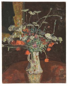 Flores silvestres, umbelas e papoilas, c.1912 (óleo sobre tela) de Pierre Bonnard