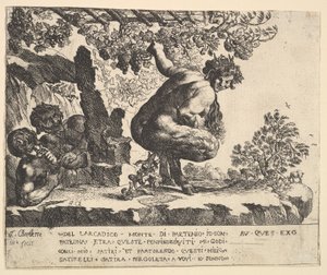 Nascimento dos sátiros, 1610-42.