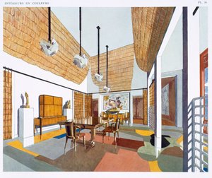 Sala de jantar em estilo colonial, de 
