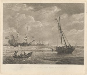 Estudo Marinho Nº 1 de Pierre Charles Canot