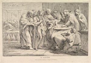 O Batismo, c. 1734.
