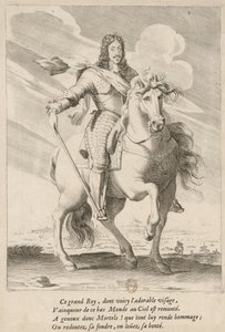 Retrato equestre de Luís XIII da França