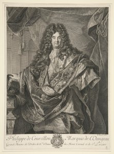 Philippe de Courcillon, Marquês de Dangeau de Pierre Drevet