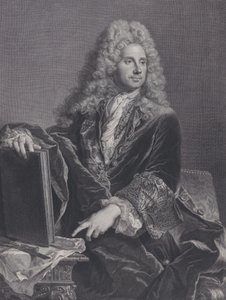 Retrato de Robert de Cotte, 1722.
