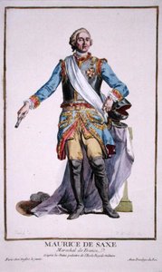 Maurice of Saxony (1696-1750) de 