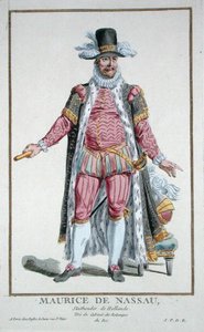 Príncipe Maurice de Nassau (1567-1625) Stadholder of Dutch Republic from 