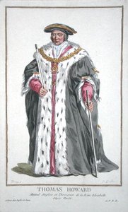 Thomas Howard (1473-1554) 3º Duque de Norfolk de 