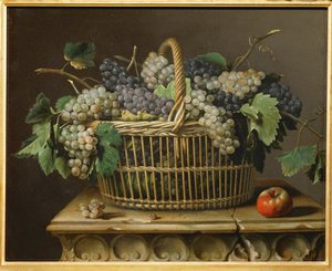 Panier de raisins - Um cesto de uvas ...