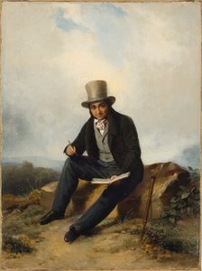 Retrato de André Jolivard 1787-1851. de Pierre Duval Le Camus