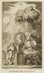 A sabedoria de Luís XVI de Pierre Etienne Moitte