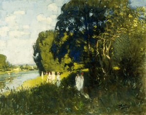 Um belo domingo nas margens do Sena; un Beau Dimanche au Bord de la Seine