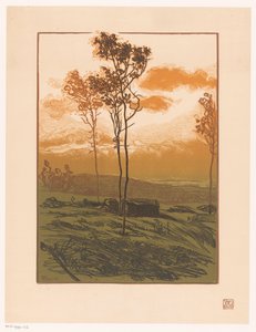 Paisagem de Pierre Eugène Vibert