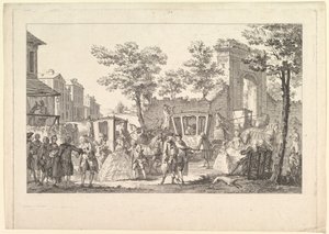 paisagem de Pierre Francois Courtois