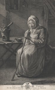 A Velha, do Escritório do Conde de Vence, 1782-97.