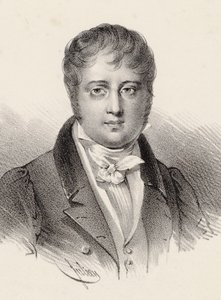 Retrato do Compositor Nicolò Isouard 1775-1818. de Pierre François Ducarme