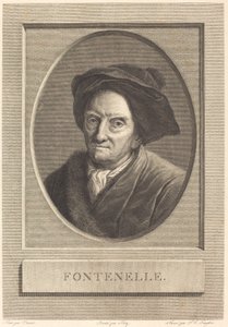 Fontenelle de Pierre Gabriel Langlois after Guillaume Voiriot after Jean Jacques Forty