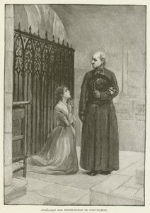 Angelique e Monseigneur de Hautecoeur de Pierre Georges Jeanniot