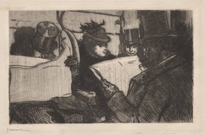 Trem da noite de Pierre Georges Jeanniot