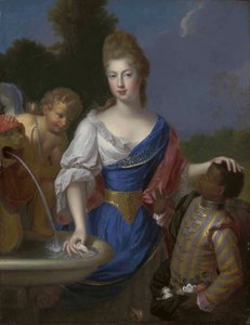 Retrato de uma senhora, de três quartos, tradicionalmente identificada como Louise Bernardine de Durfort, Duquesa de Duras