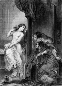 O conto de Jenni, de Voltaire de Pierre Gustave Eugene (1817 82) Staal