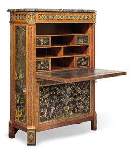 Louis XVI Secretaire a Abbatant, final do século 18 de Pierre Harry Mewesen