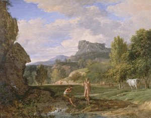 Mercúrio e Argus, 1793 de Pierre Henri de Valenciennes