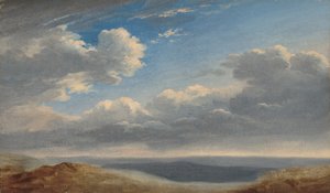 Estudo das Nuvens sobre a Campagna Romana, c. 17821785.