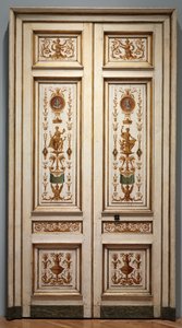 Portas de duas folhas, década de 1790