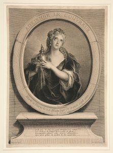 Adrienne le Couvreur de Pierre Imbert Drevet
