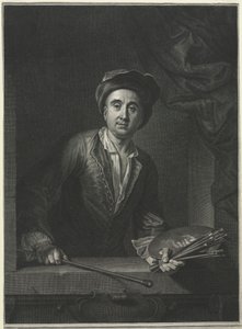 François de Troy, depois de um auto-retrato.