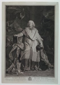 Retrato do Cardeal Jacques Benigne Bossuet (1627-1704)