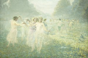 Dança da Manhã dos Silfos; A Rodada Matinal das Sílfides de Pierre Jacques Dierckx