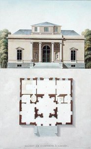 Country House at Laeken, from 