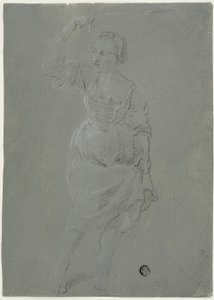 Mulher dançarina de Pierre Jacques Volaire