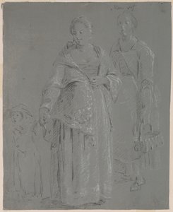 Três Figuras de Pierre Jacques Volaire