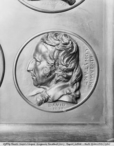 Henri Benjamin Constant de Rebecque, 1830 (bronze)