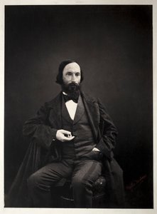 Auguste Vaquerie, c. 1860. de Pierre Jean Delbarre