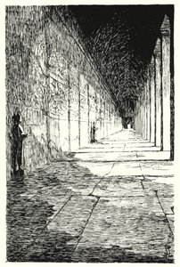 Galeria do primeiro andar, Angkor Vat (gravura)
